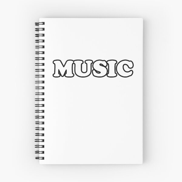 Item preview, "Music" in Odd Future font designed and sold by Ravanna Lotus.
