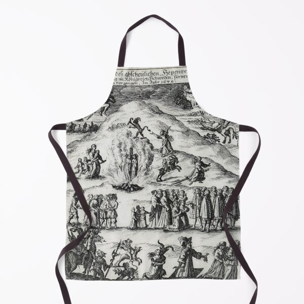 Item preview, Medieval etching depicting the Witch Trials designed and sold by Vintage Designs +.