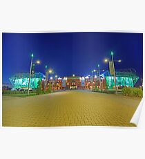 Celtic Park by Night Poster
