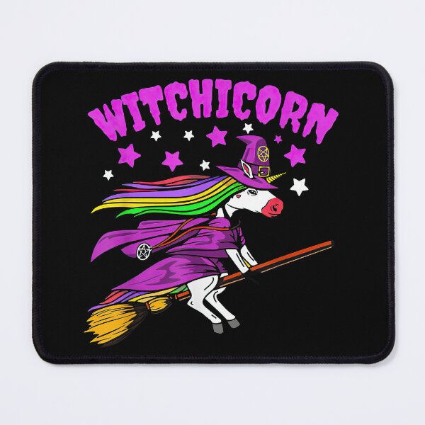 Item preview, Funny Halloween Witch Witchicorn designed and sold by FraukeFreitag.