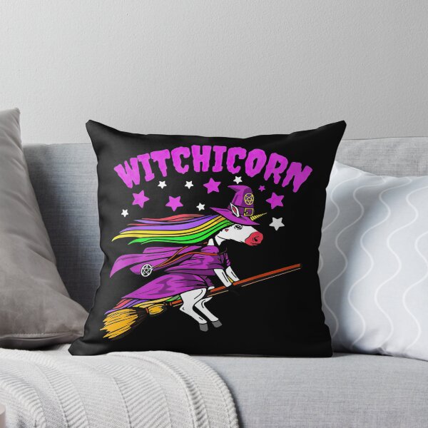 Item preview, Funny Halloween Witch Witchicorn designed and sold by FraukeFreitag.