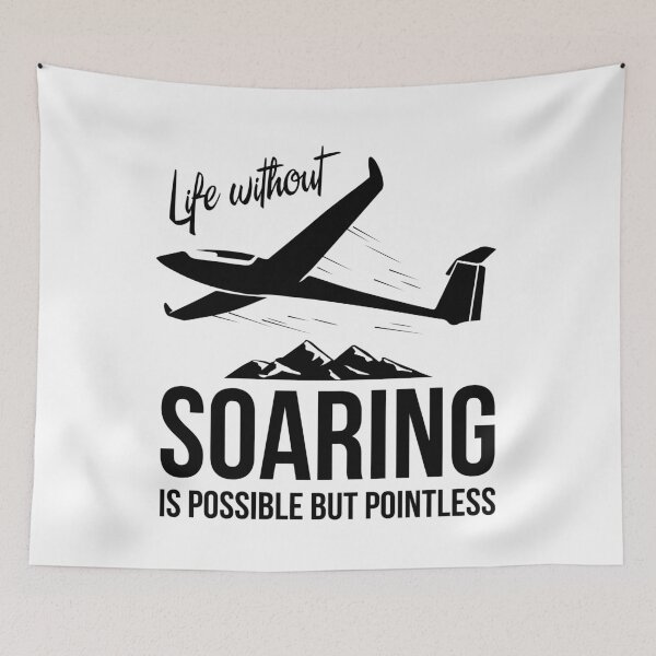 Item preview,  Life Without Soaring Is Possible But Pointless T-Shirt  designed and sold by stearman.