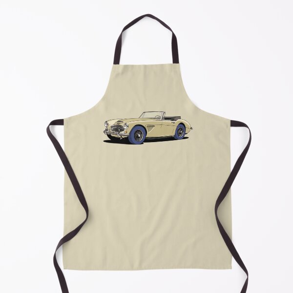 Item preview, Austin-Healey British sports car in golden beige metallic designed and sold by Webazoot Industries - Car Art.