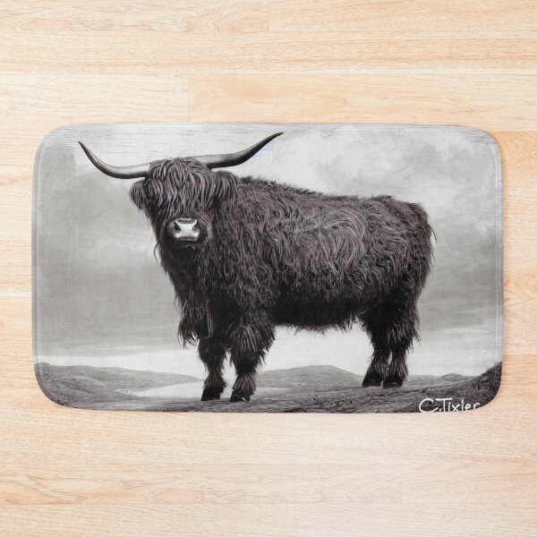 Item preview, Highland cow designed and sold by Guy Christophe Tixier.
