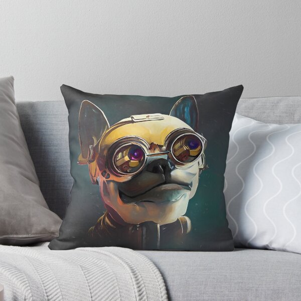 Item preview, Steampunk Dog Art Print designed and sold by nuel-art.