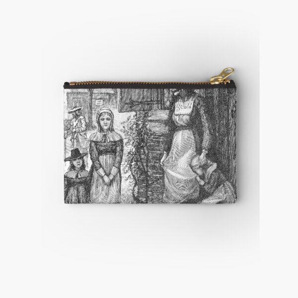 Item preview, Woman in the Scolds Bridle vintage creepy etching designed and sold by Vintage Designs +.