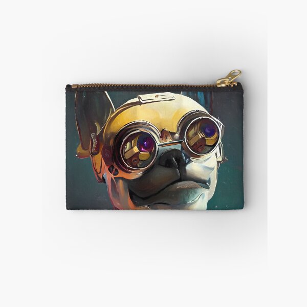 Item preview, Steampunk Dog Art Print designed and sold by nuel-art.