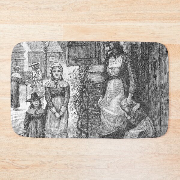 Item preview, Woman in the Scolds Bridle vintage creepy etching designed and sold by Vintage Designs +.