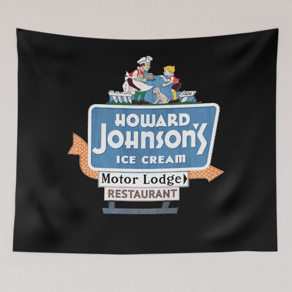 Item preview, Old 60s Howard Johnsons Restaurant Roadside Marquee Classic designed and sold by aliciavenita2ub.