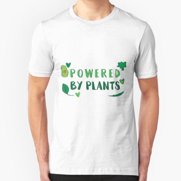 Powered by plants Slim Fit T-Shirt
