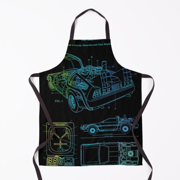 Item preview, Delorean Time Machine Patent Long designed and sold by DoshiaLozano.