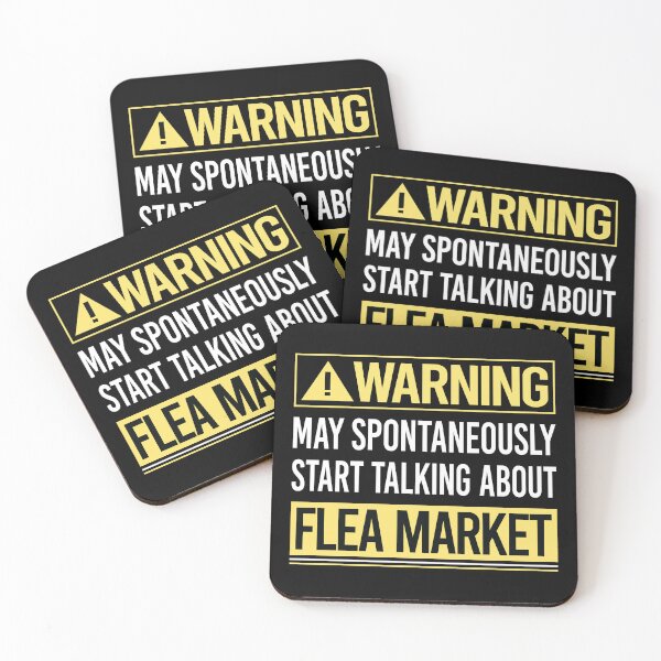 Item preview, Warning About Flea Market designed and sold by WrightTrouble.