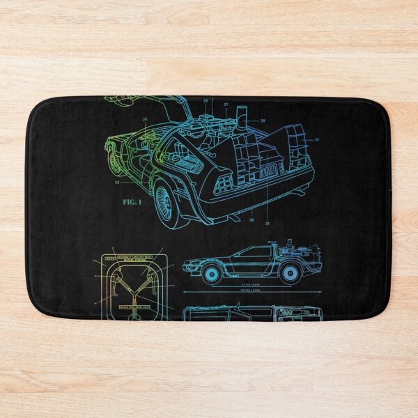 Item preview, Delorean Time Machine Patent Long designed and sold by DoshiaLozano.