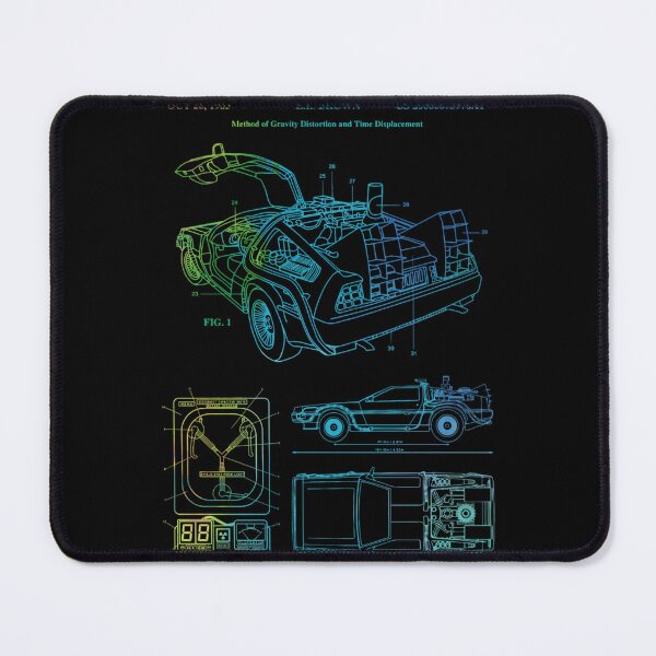 Item preview, Delorean Time Machine Patent Long designed and sold by DoshiaLozano.