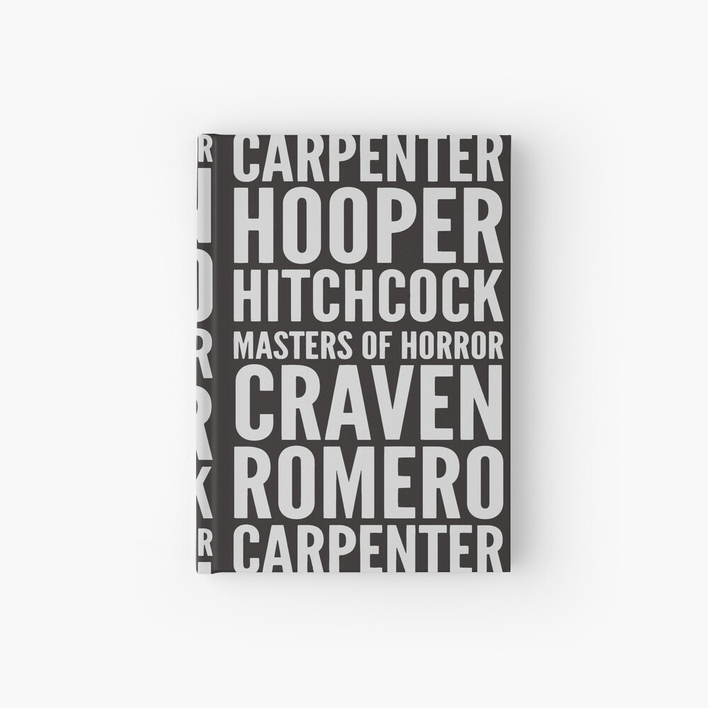 Masters Of Horror Hardcover Journal