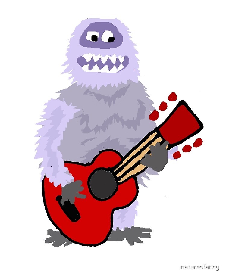 guitar snowman