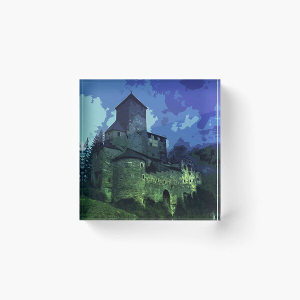 Item preview, Dreary Fortress designed and sold by AM FineArtPrints.