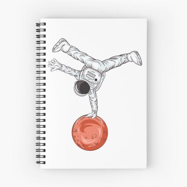 Item preview, Astronaut Breakdancing One-hand handstand on Mars designed and sold by punchon.
