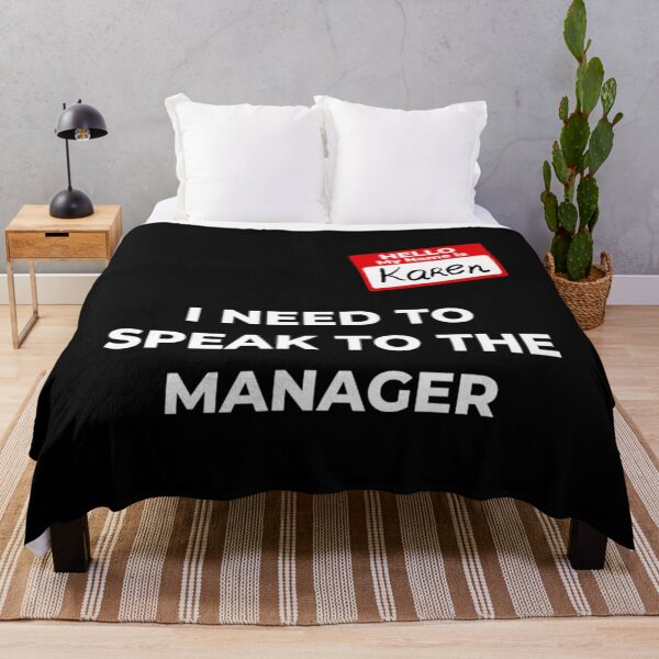 Item preview, Saying Need To The Manager Karen Halloween Costume designed and sold by JamauDS.