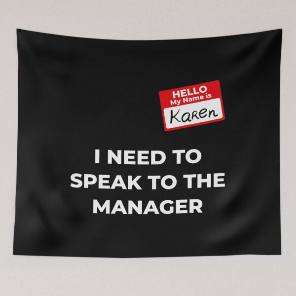 Item preview, Saying Need To The Manager Karen Halloween Costume designed and sold by JamauDS.