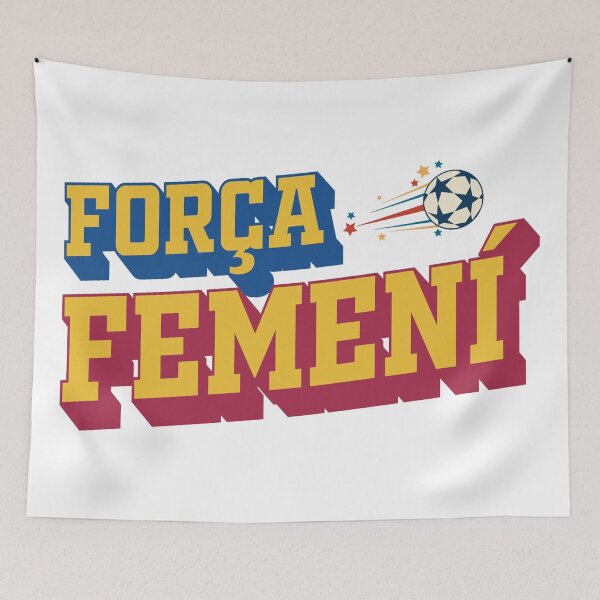 Item preview, Barcelona Femeni Forca - WOSO Womens Soccer designed and sold by Numero14.