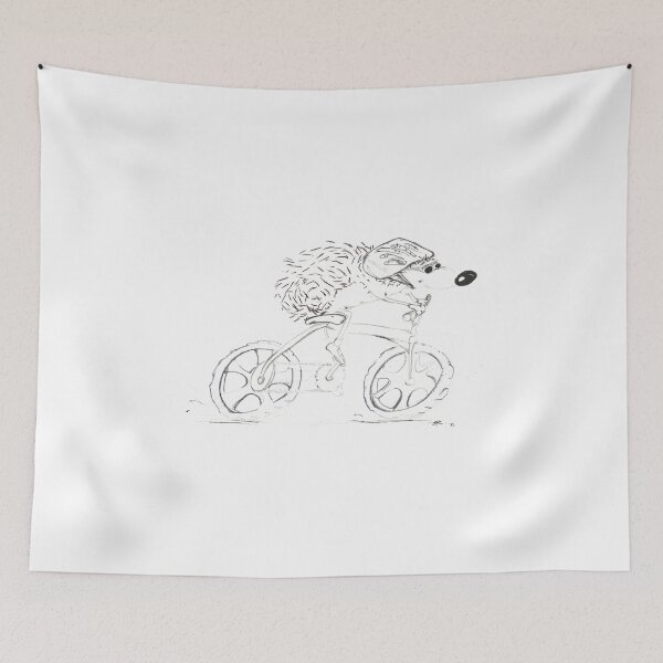 Item preview, Biking hedgie designed and sold by sziebenrita.
