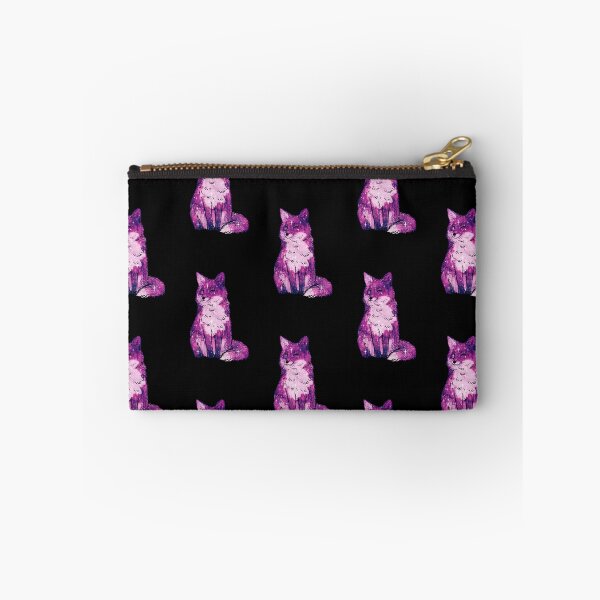 Item preview, Cute Fox Space and Stars – Pink Purple Galaxy designed and sold by northernhugs.