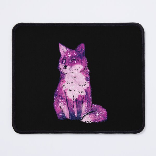 Item preview, Cute Fox Space and Stars – Pink Purple Galaxy designed and sold by northernhugs.