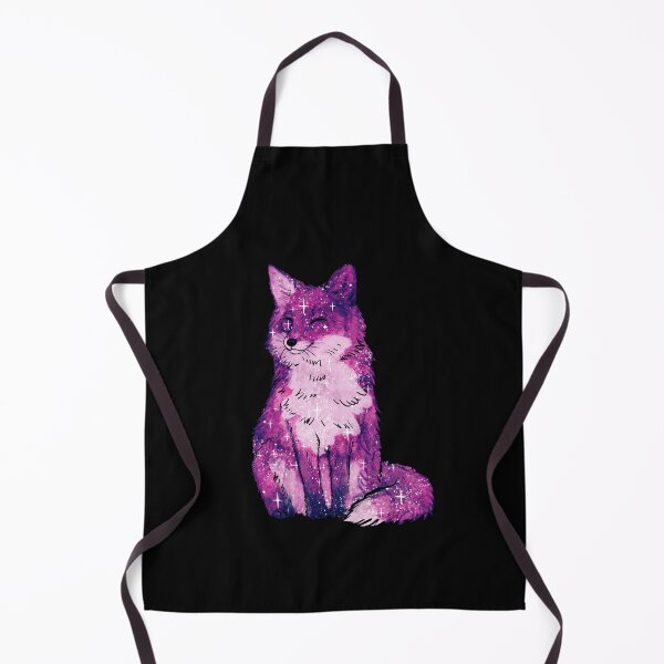 Item preview, Cute Fox Space and Stars – Pink Purple Galaxy designed and sold by northernhugs.