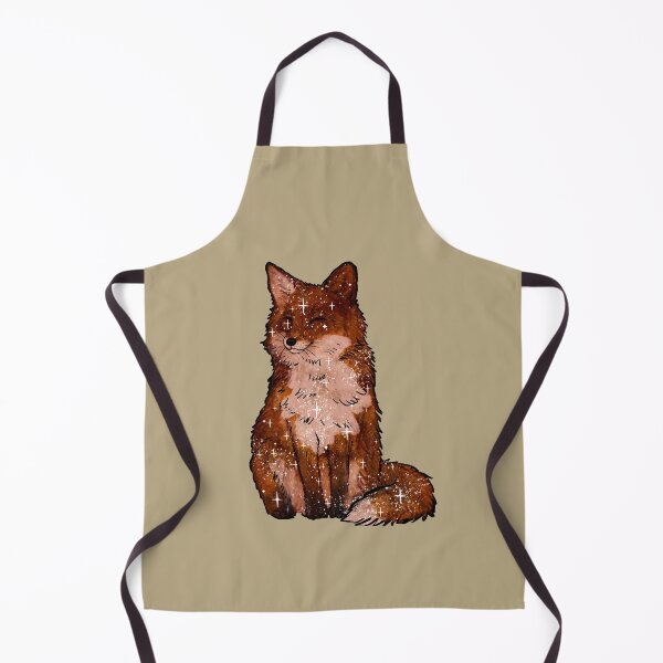 Item preview, Cute Fox Space and Stars – Red Brown designed and sold by northernhugs.