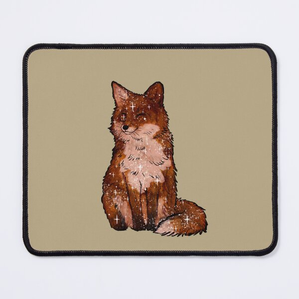 Item preview, Cute Fox Space and Stars – Red Brown designed and sold by northernhugs.