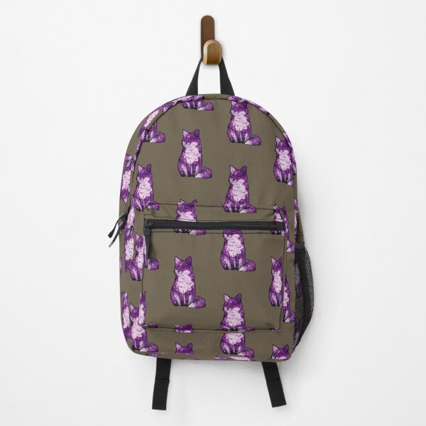 Item preview, Cute Fox Space and Stars – Dark Purple Galaxy designed and sold by northernhugs.