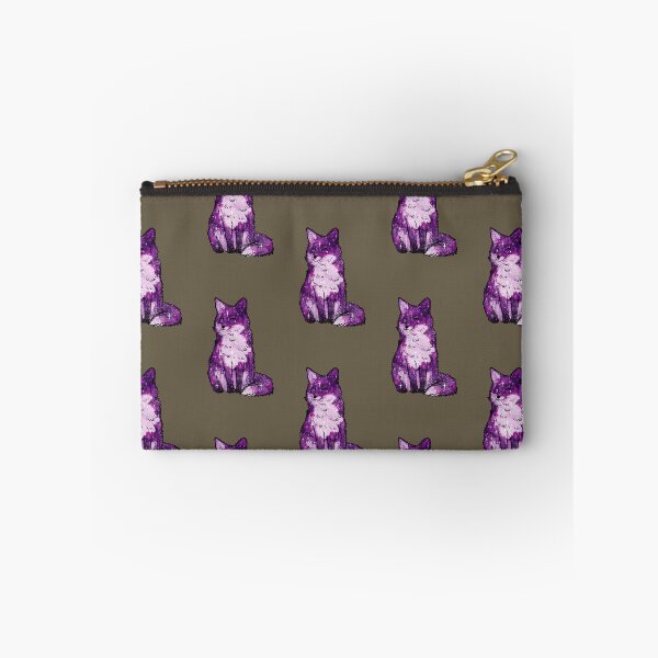 Item preview, Cute Fox Space and Stars – Dark Purple Galaxy designed and sold by northernhugs.
