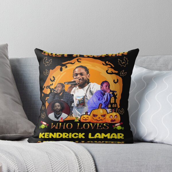 Item preview, Just A Woman Who Loves Kendricks And Halloween designed and sold by ShereeTratt.