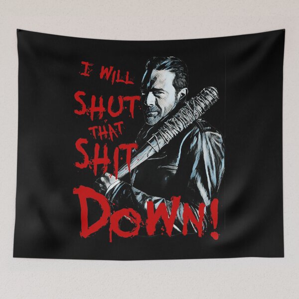 Item preview, Negan I Will Shut For Fans designed and sold by MelisEsther9.