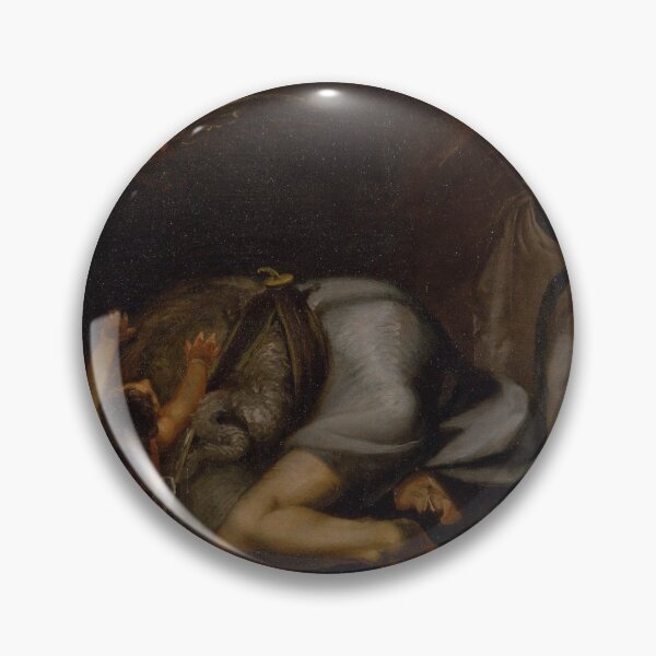 Item preview, Witch summoning Vintage  painting designed and sold by Vintage Designs +.