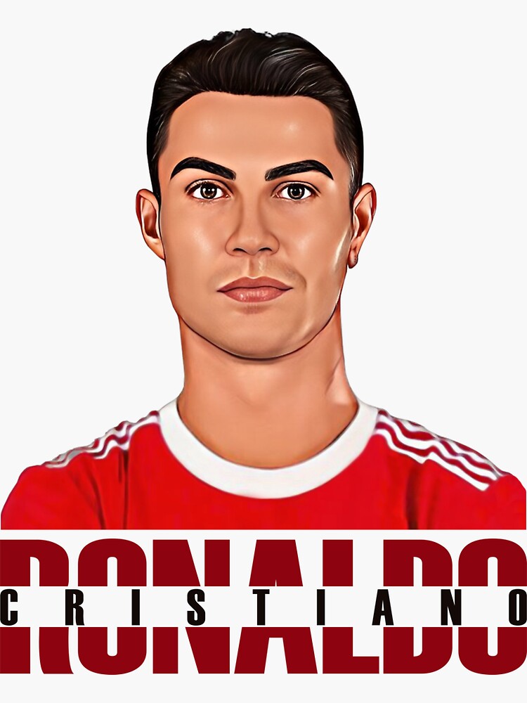 cristiano ronaldo siuuu  Sticker for Sale by masahiko212