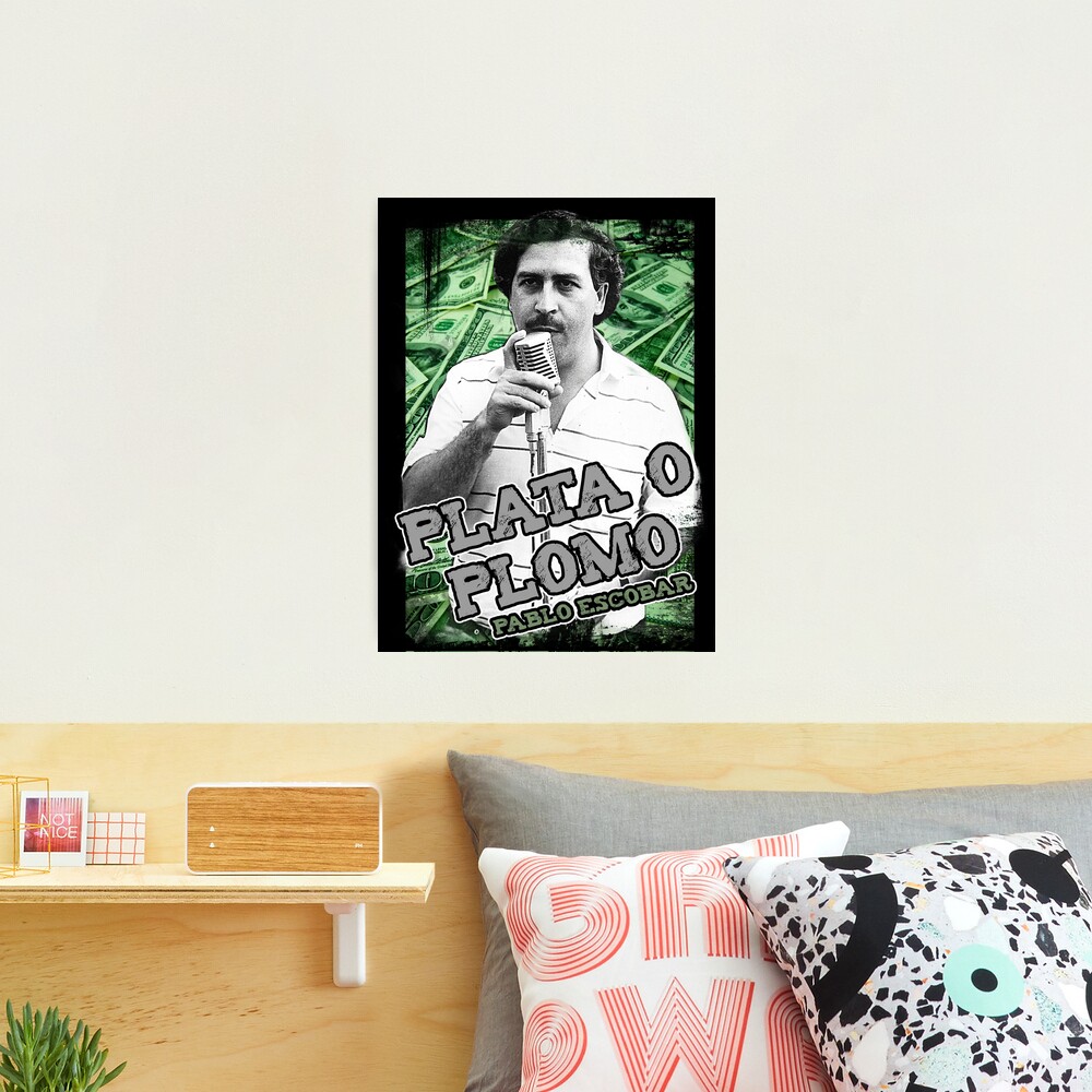 Pablo buying Escobar Narcos Money Abstract Canvas Wall Art Decor For Home Office Pablo Escobar Pablo escobar art, plata o plomo, narcos art