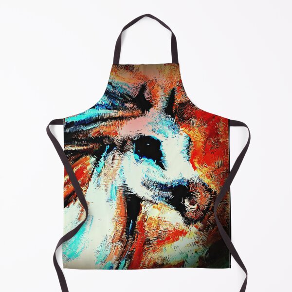 Item preview, horse abstract color pinhole digital art designed and sold by MIKAFXSTORE.