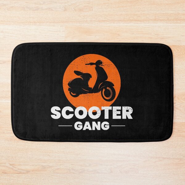 Item preview, Scooter Rider Gang Scootering Motorbike Moped Bike designed and sold by CuteDesigns1.