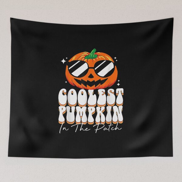 Item preview, Coolest Pumpkin In The Patch Boys Retro Groovy Halloween designed and sold by Borekturecek.