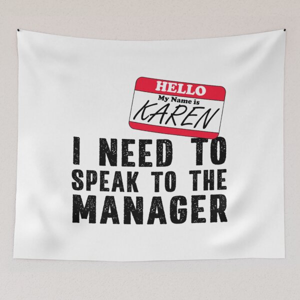 Item preview, Saying Karen Need Speak Halloween Costume designed and sold by JamauDS.