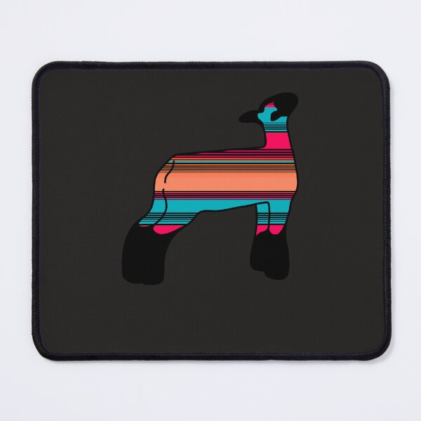 Item preview, Serape Sheep Sticker designed and sold by JoanNolan.