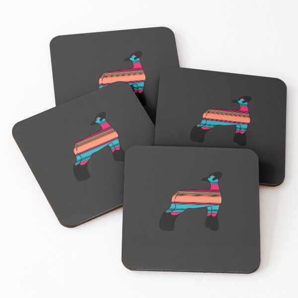 Item preview, Serape Sheep Sticker designed and sold by JoanNolan.