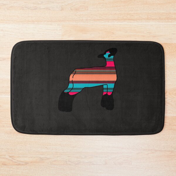 Item preview, Serape Sheep Sticker designed and sold by JoanNolan.