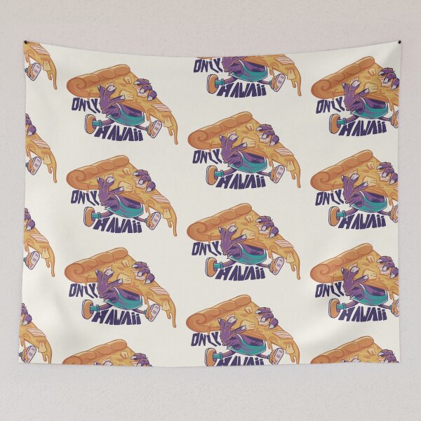Item preview, Only Hawaii - Pineapple Pizza designed and sold by jalokimgraphics.
