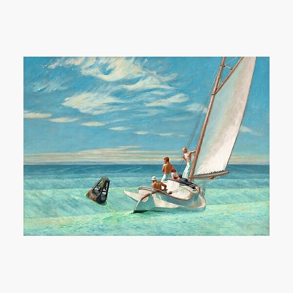 Ground Swell, 1939 by Edward Hopper Photographic Print