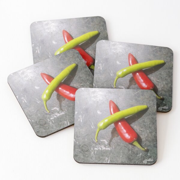 Item preview, Red and green chilli  designed and sold by Manjeet005.