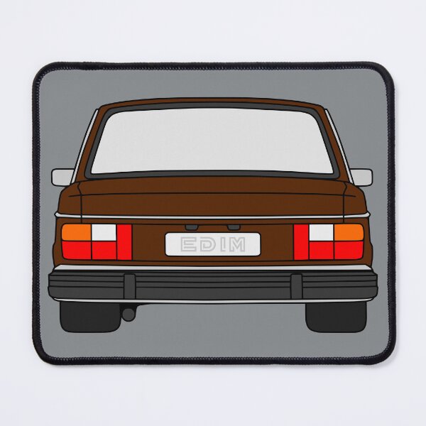 Item preview, 240 242 244 sedan turbo brown color rearview designed and sold by EdimDesign.