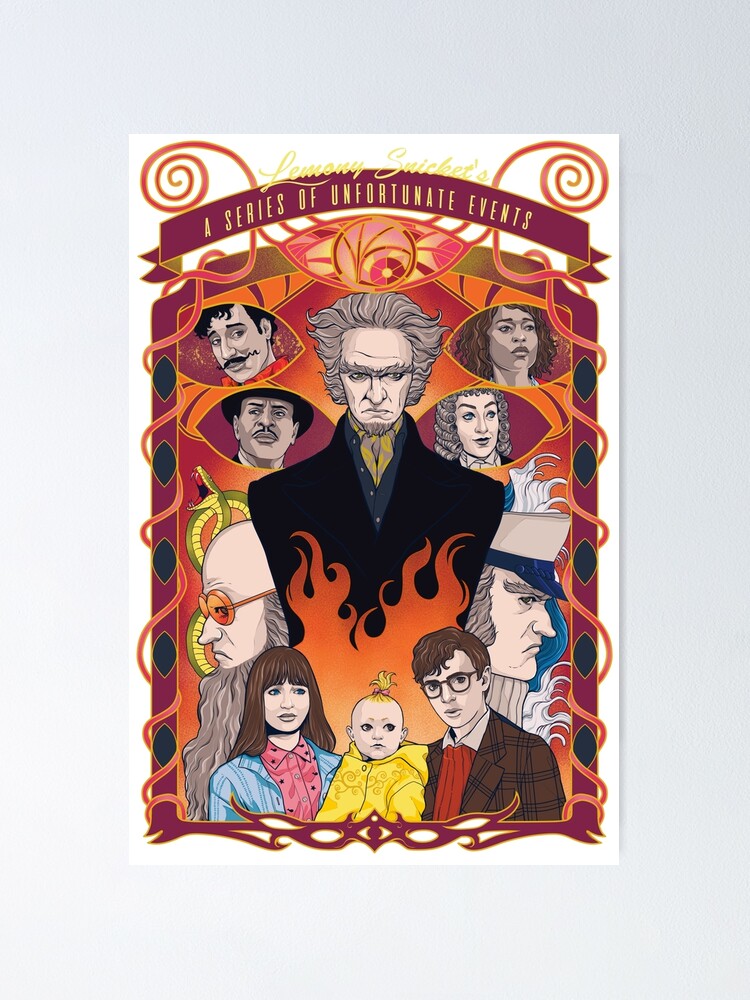 "A Series of Unfortunate Events" Poster by RomyJones | Redbubble